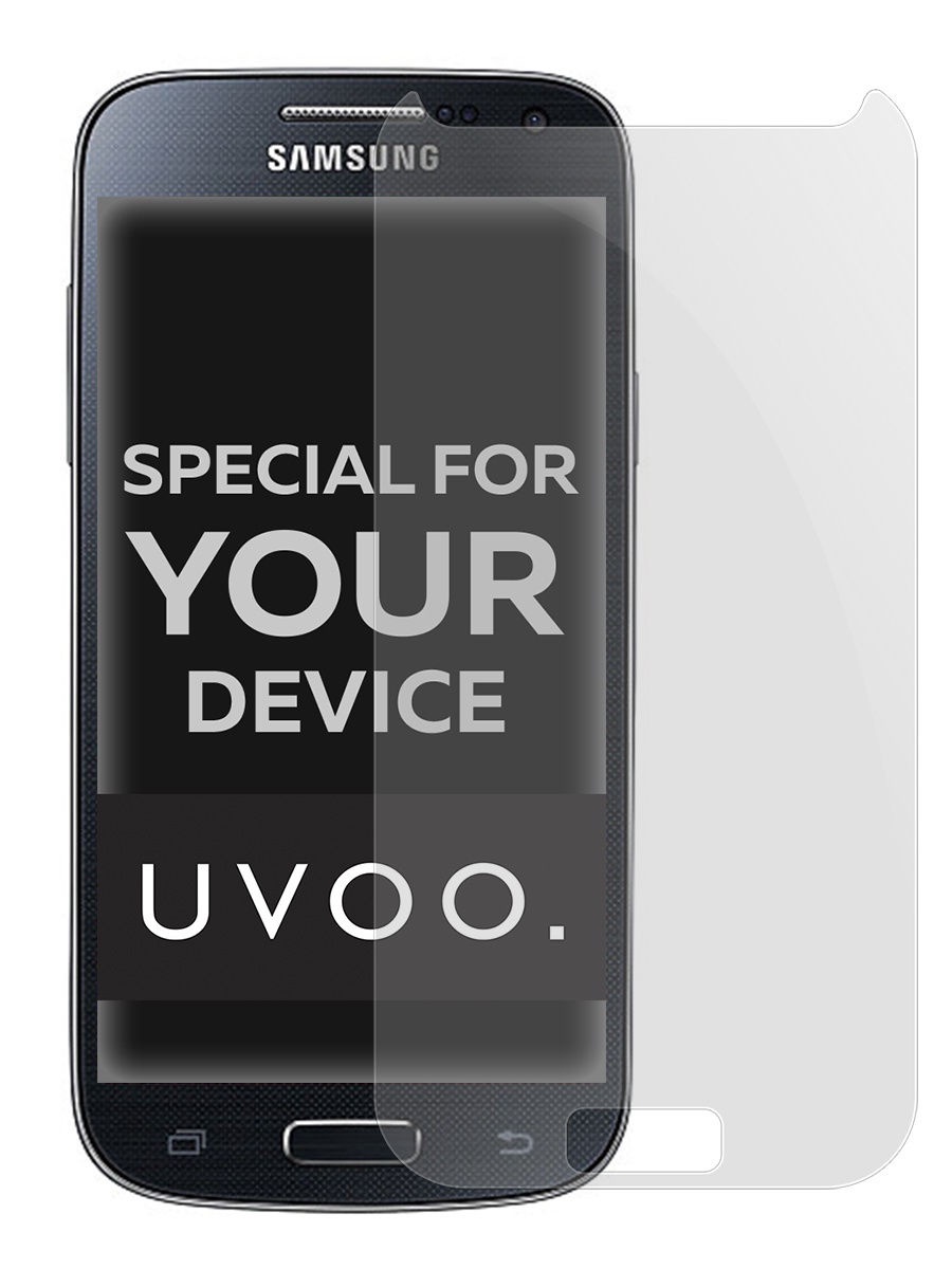 фото Защитное стекло UVOO "2D" для Samsung Galaxy S4 mini, прозрачный