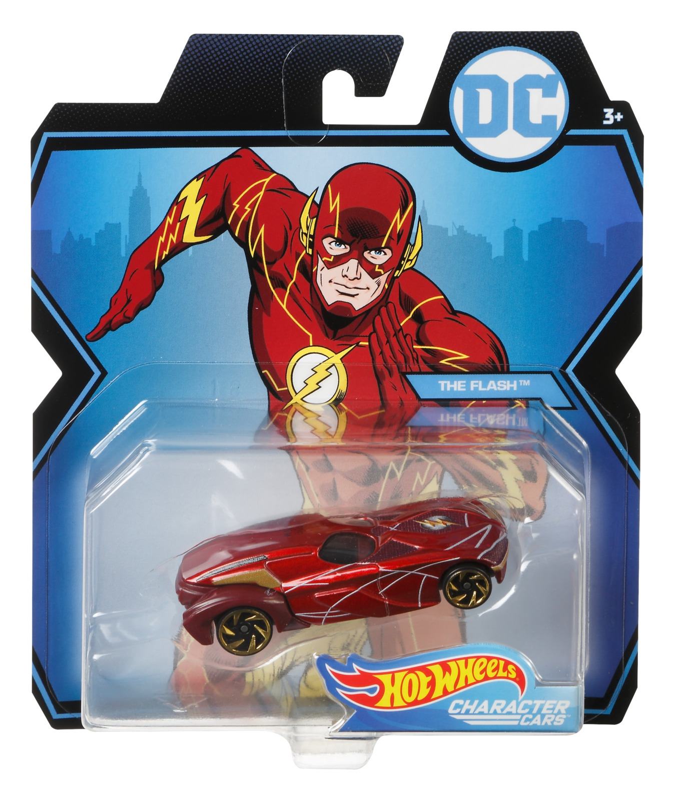 фото Машинка премиальная Hot Wheels Вселенная DC Флэш JL версия, DKJ66_GFN48