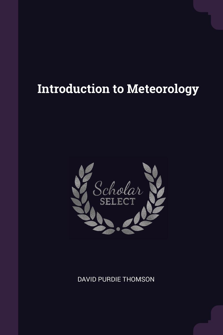 Introduction to Meteorology