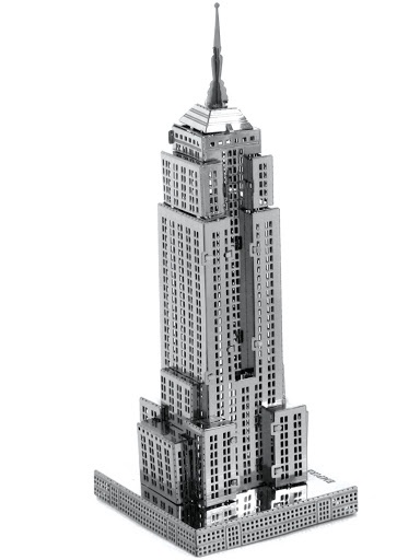 фото 3D Пазл Город Игр сборная модель небоскреба "Empire State Building" L, серия Вундеркинд