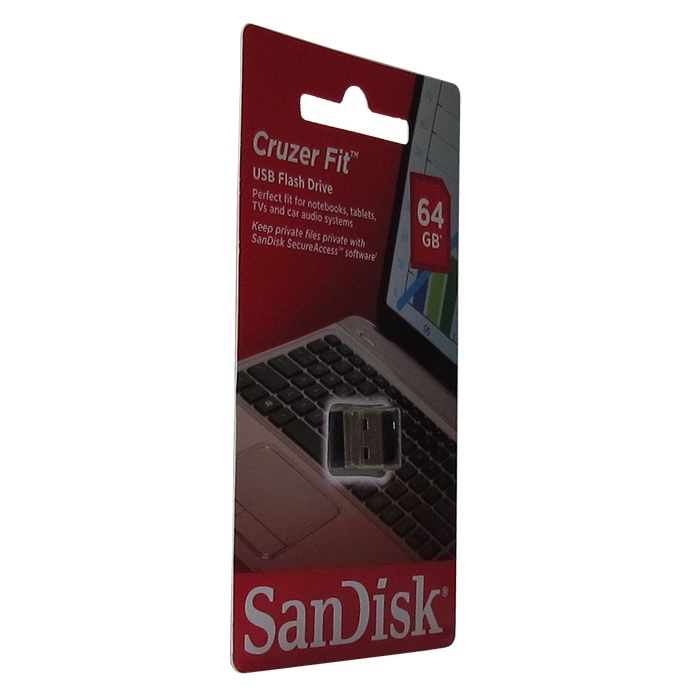 фото USB Флеш-накопитель SanDisk Cruser Fit 64GB USB 2.0