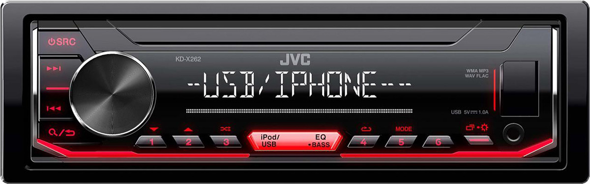 фото Автомагнитола JVC KD-X262