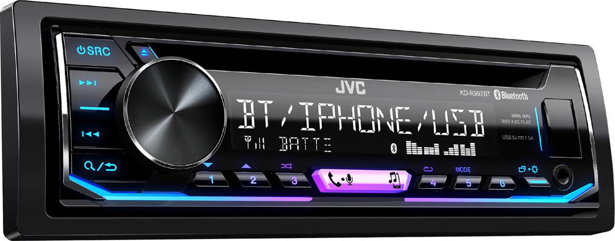 фото Автомагнитола CD JVC KD-R992BT