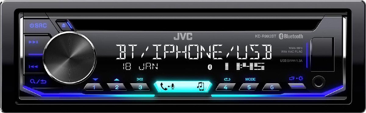 фото Автомагнитола CD JVC KD-R992BT