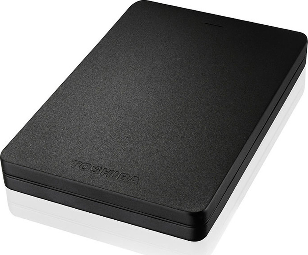 фото Внешний жесткий диск Toshiba Canvio Alu, 1 ТБ, HDTH310EK3AB, черный