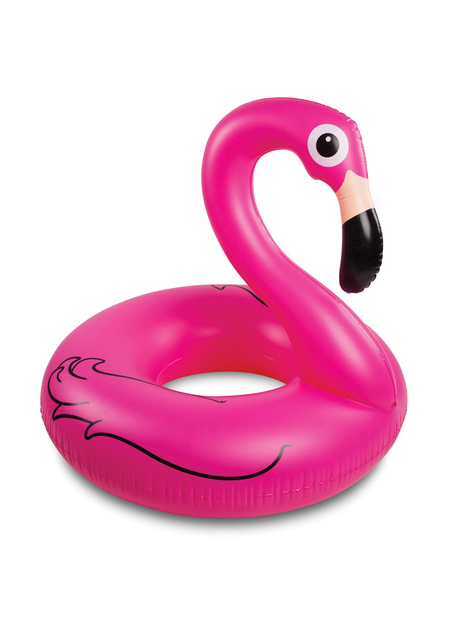 фото Матрас надувной для плавания MimiForme Фламинго, розовый