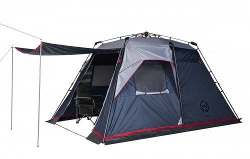 фото Палатка кемпинговая FHM Polaris 4, цвет Синий/Серый
