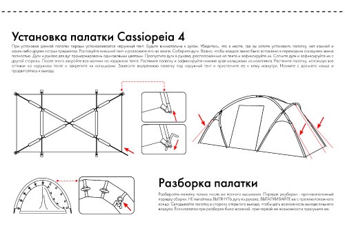 фото Палатка FHM Cassiopeia 4