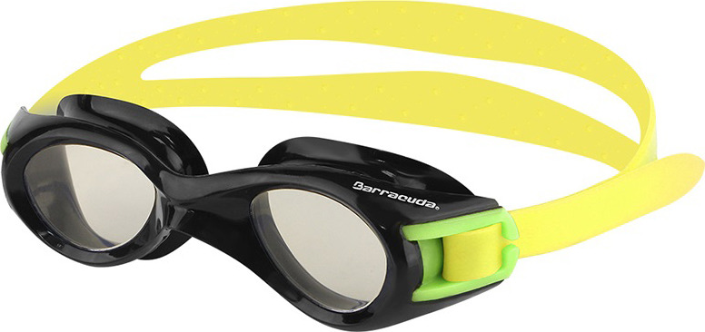 Очки для плавания Barracuda Titanium Jr, 30920, черный, желтый
