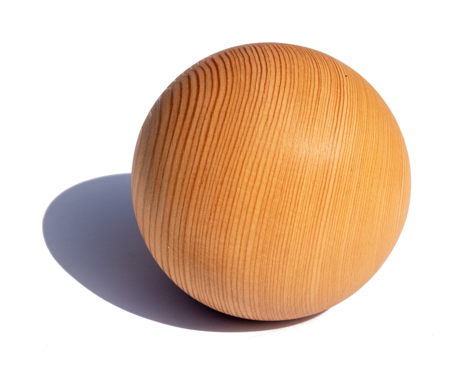 Мяч массажный Original FitTools FT-KODAMA, светло-коричневый