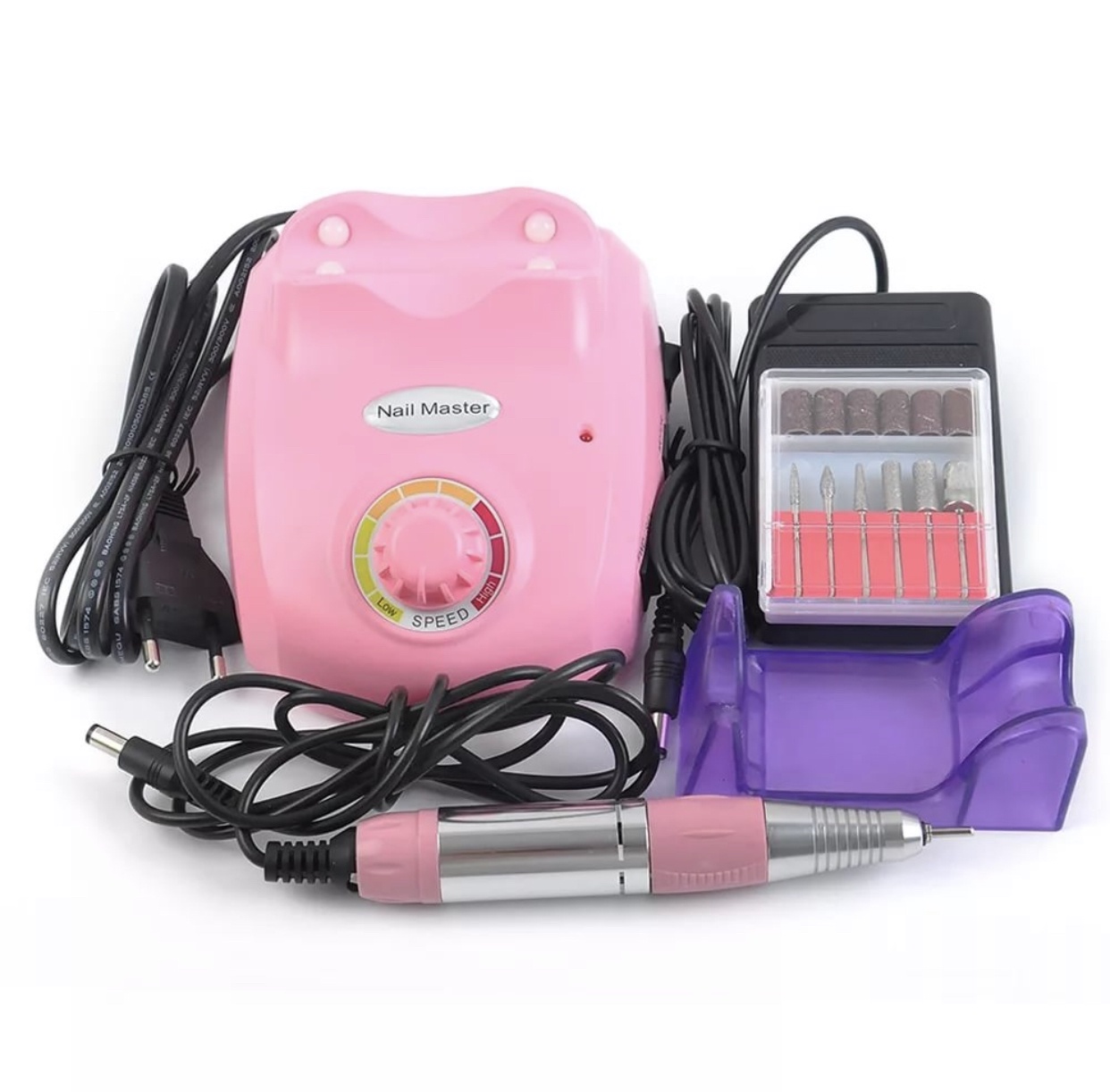 Аппарат для маникюра и педикюра Drill-Pro ZS-603Pink, розовый