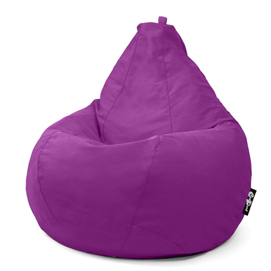 фото Кресло-мешок GoodPoof "груша" XXL, фиолетовый