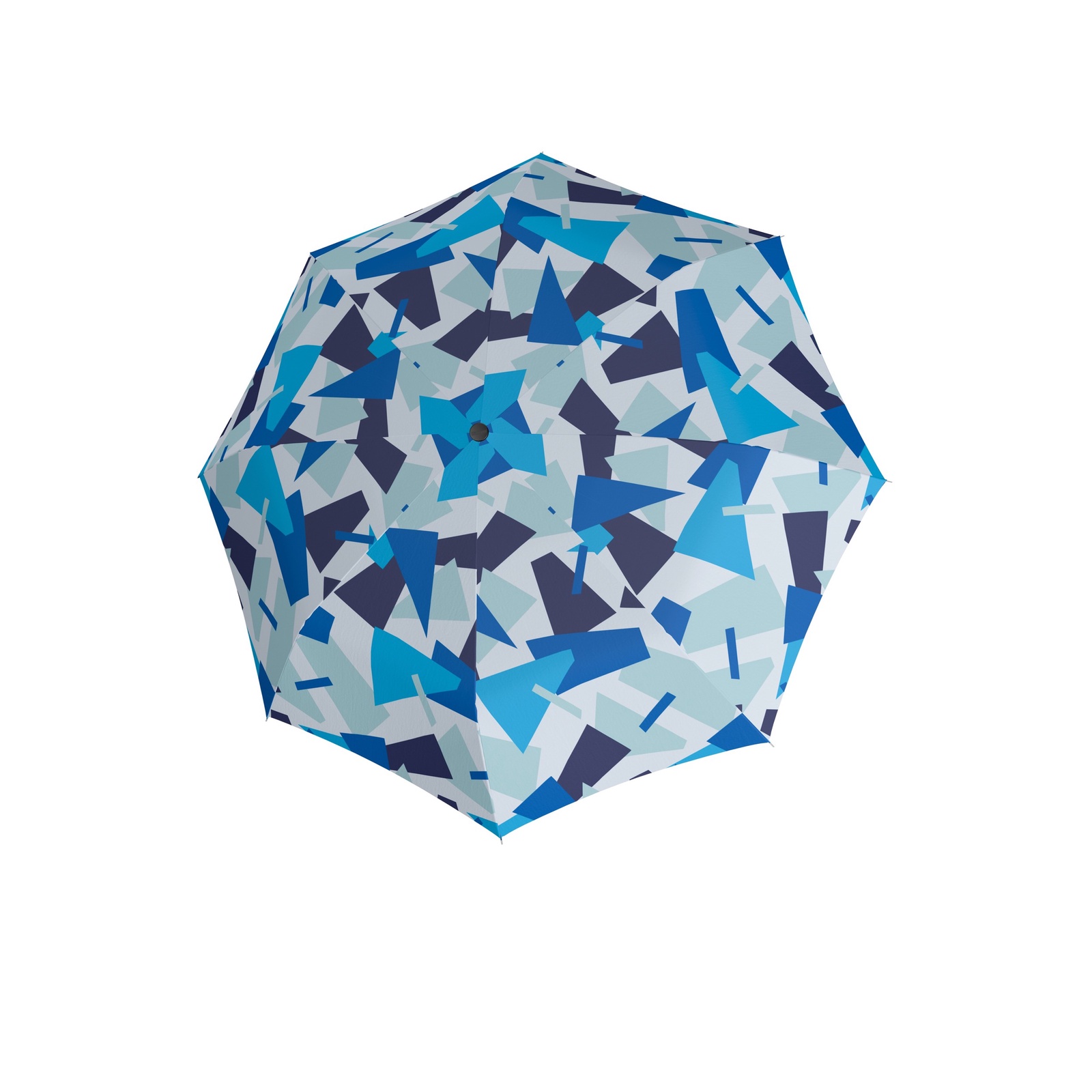 Зонт Doppler Crush, бежевый, голубой, синий, светло-зеленый