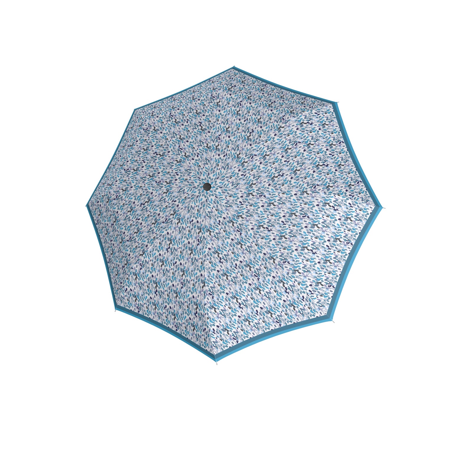 Зонт Doppler Sprincle, белый, голубой, синий, серый