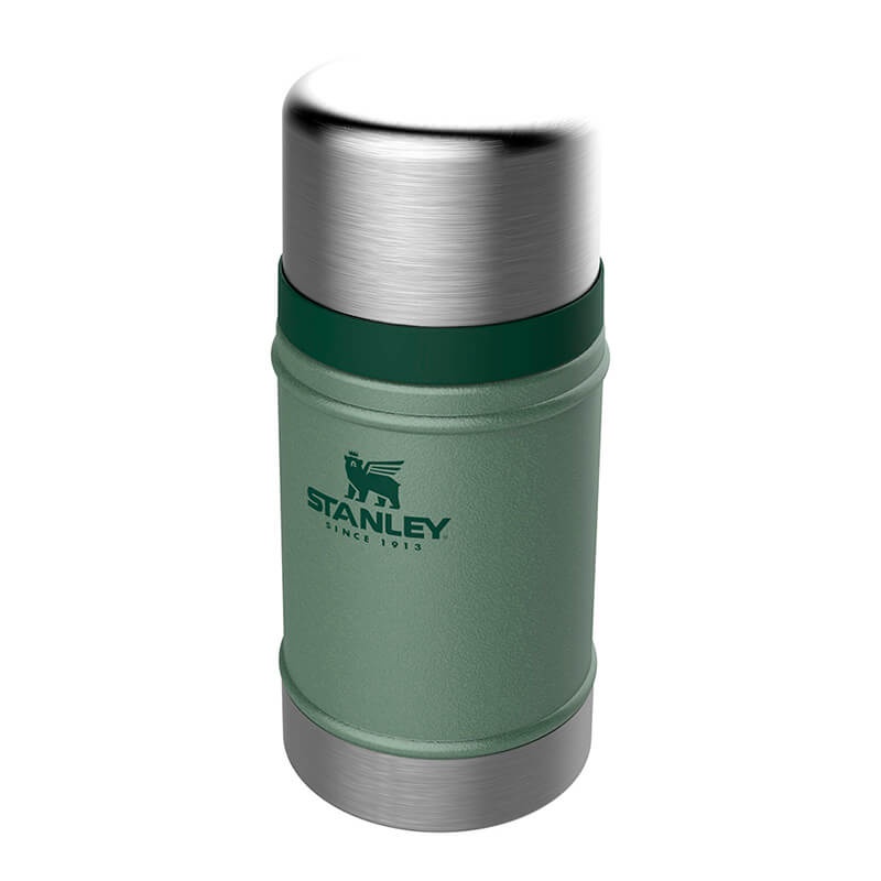 фото Термос Stanley Classic 0.7L Vacuum Food Jar Hammertone Green, Нержавеющая сталь