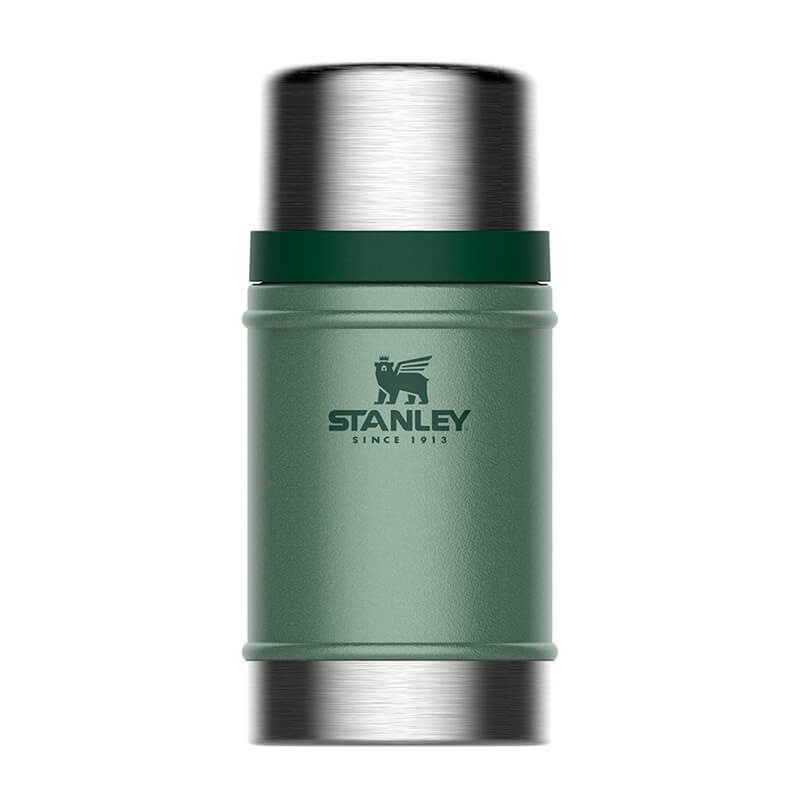 фото Термос Stanley Classic 0.7L Vacuum Food Jar Hammertone Green, Нержавеющая сталь