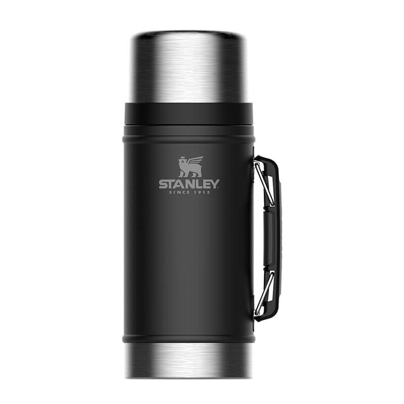 фото Термос Stanley Classic 0.94L Vacuum Food Jar Black, Нержавеющая сталь