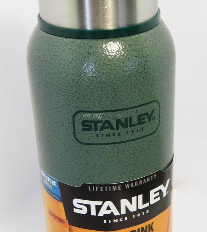 фото Термос Stanley Adventure 0.75L Vacuum Bottle Hammertone Green, Нержавеющая сталь