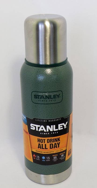 фото Термос Stanley Adventure 0.75L Vacuum Bottle Hammertone Green, Нержавеющая сталь