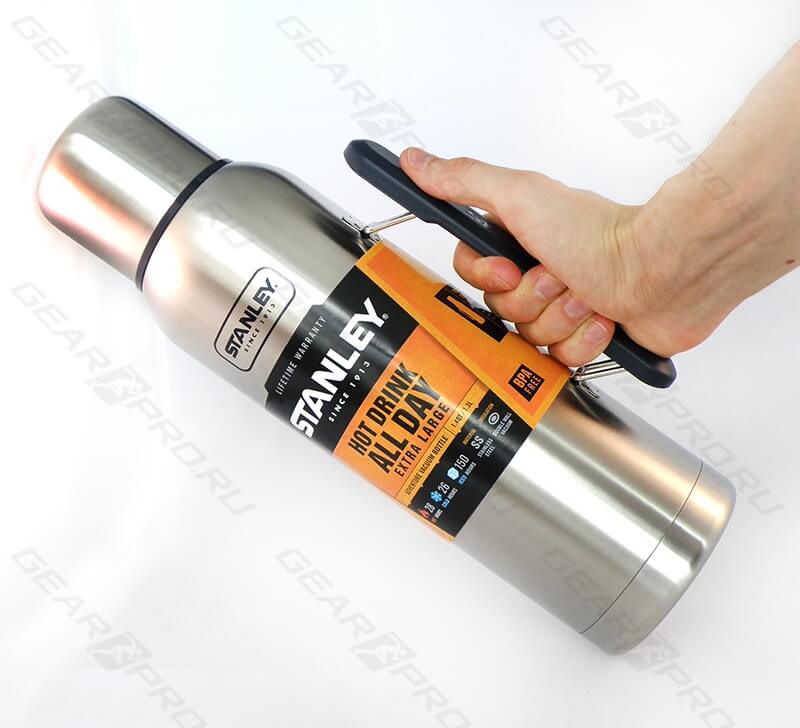 фото Термос Stanley Adventure 1.3L Vacuum Bottle Stainless Steel, Нержавеющая сталь