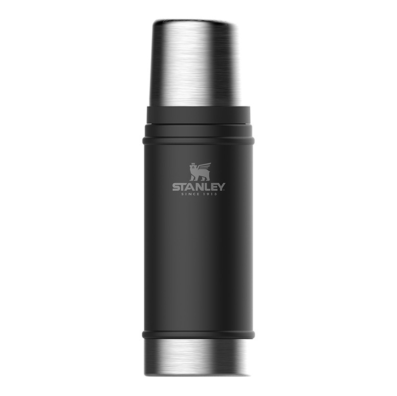 фото Термос Stanley Classic 0.47L Vacuum Bottle Black, Нержавеющая сталь