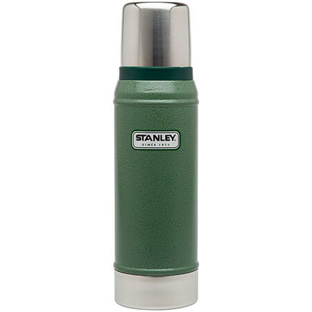 фото Термос Stanley Classic 0.75L Vacuum Bottle Hammertone Green, Нержавеющая сталь