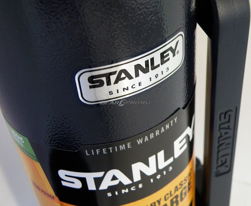 фото Термос Stanley Classic 1.3L Vacuum Bottle Hammertone Navy, Нержавеющая сталь