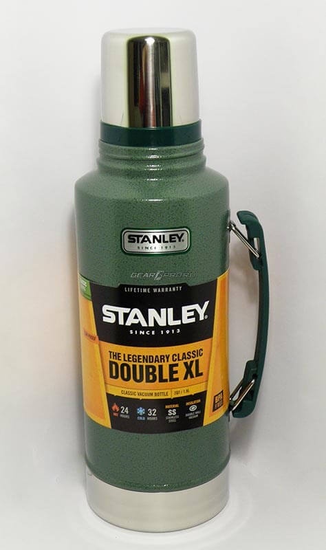 фото Термос Stanley Classic 1.9L Vacuum Bottle Hammertone Green, Нержавеющая сталь