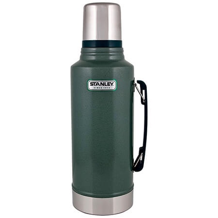 фото Термос Stanley Classic 1.9L Vacuum Bottle Hammertone Green, Нержавеющая сталь