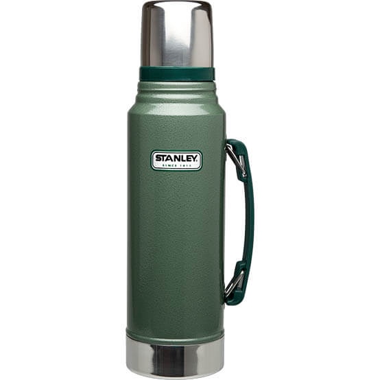 фото Термос Stanley Classic 1L Vacuum Bottle Hammertone Green, Нержавеющая сталь