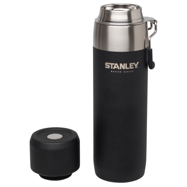 фото Термос Stanley Master 0.65L Vacuum Bottle Black, Нержавеющая сталь