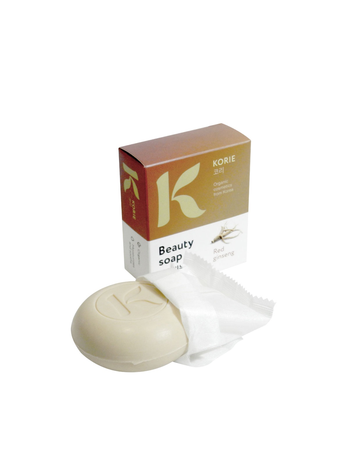 фото Korie Beauty soap "Red ginseng" Натуральное мыло для лица и тела Korie "Красный женьшень"