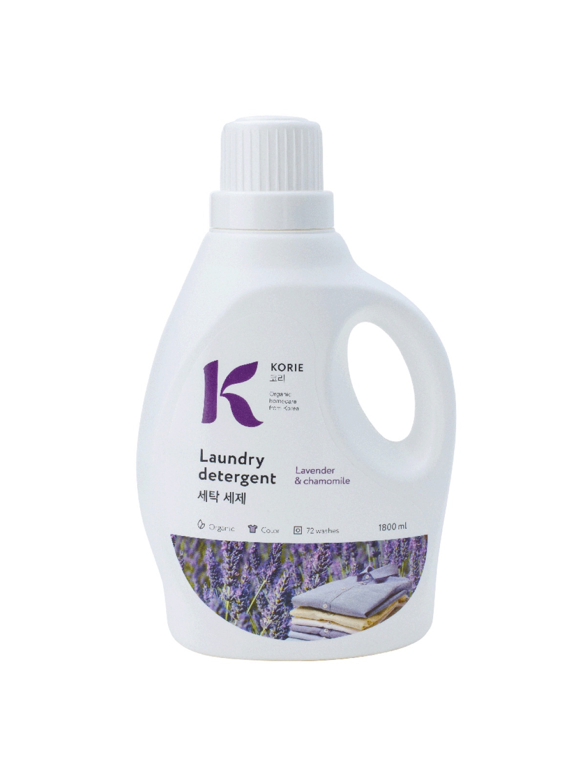 фото Жидкое средство для стирки Korie Laundry detergent "Lavender & Chamomile" "Лаванда и ромашка"