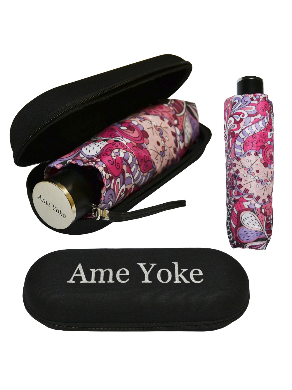 фото Зонт Ame Yoke Umbrella (Japan) M53-5S-1, розовый