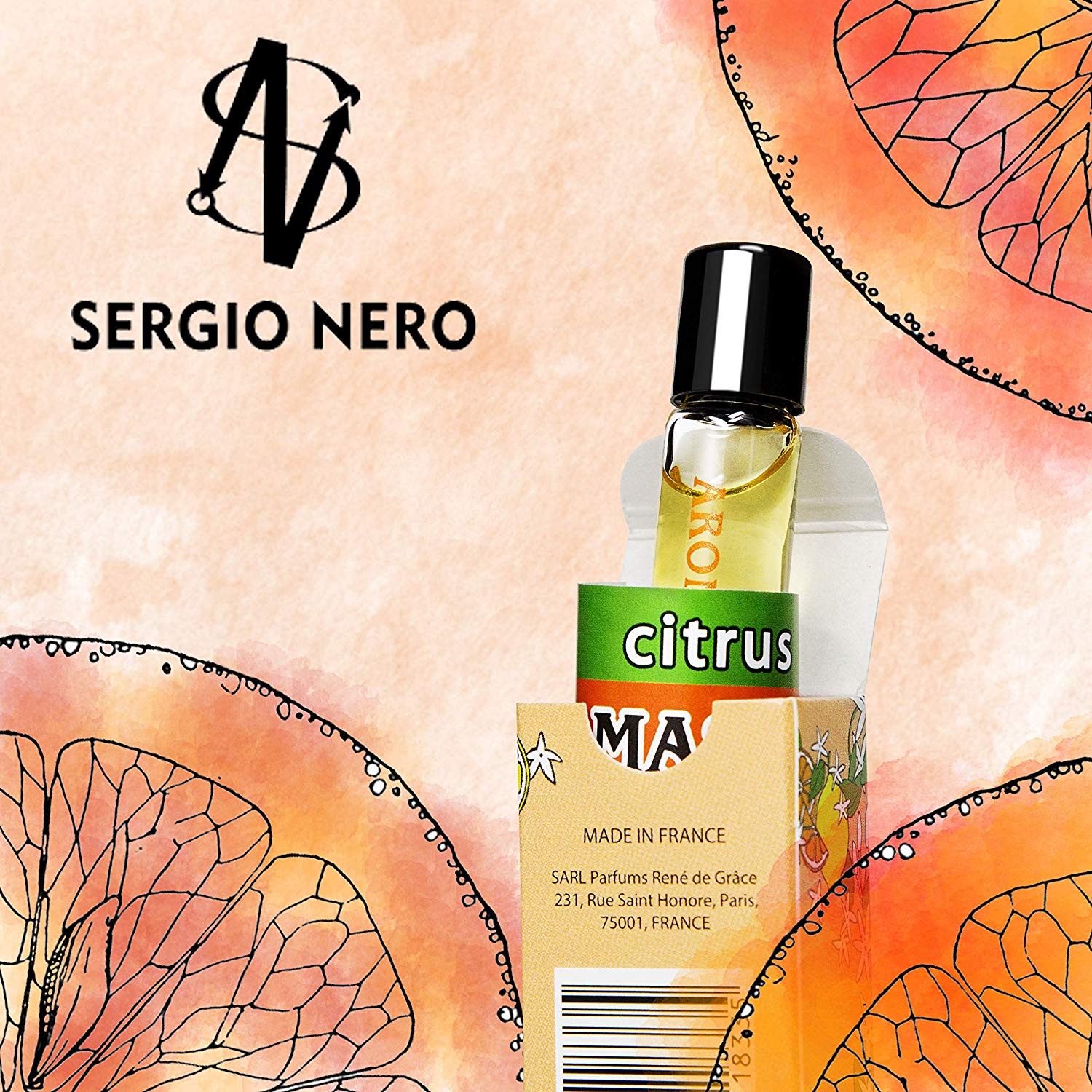 фото Масло парфюмерное Sergio Nero Aromasecret Citrus (parfume oil) 5ml 5 мл