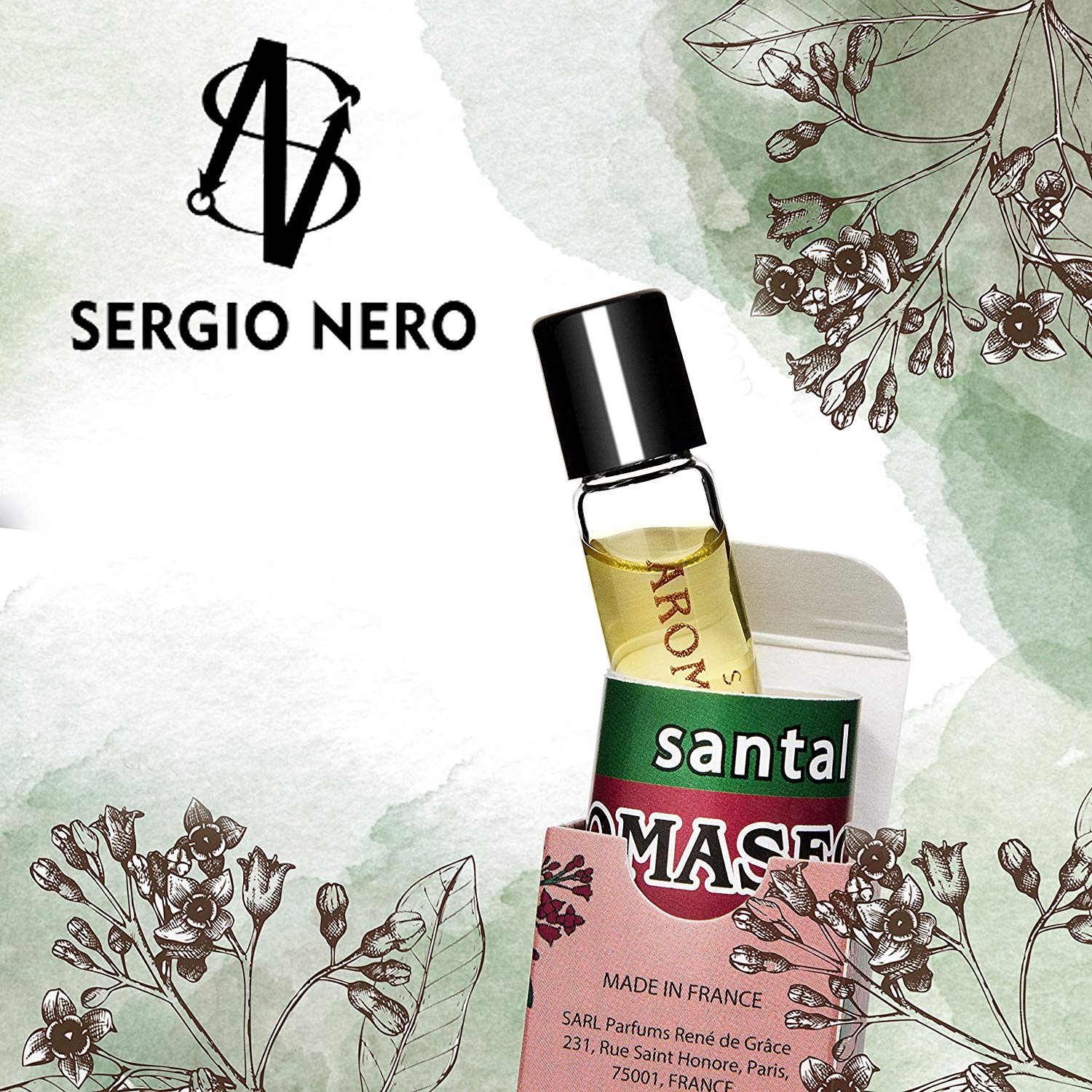 фото Масло парфюмерное Sergio Nero Aromasecret Santal женское, 5 мл 5 мл