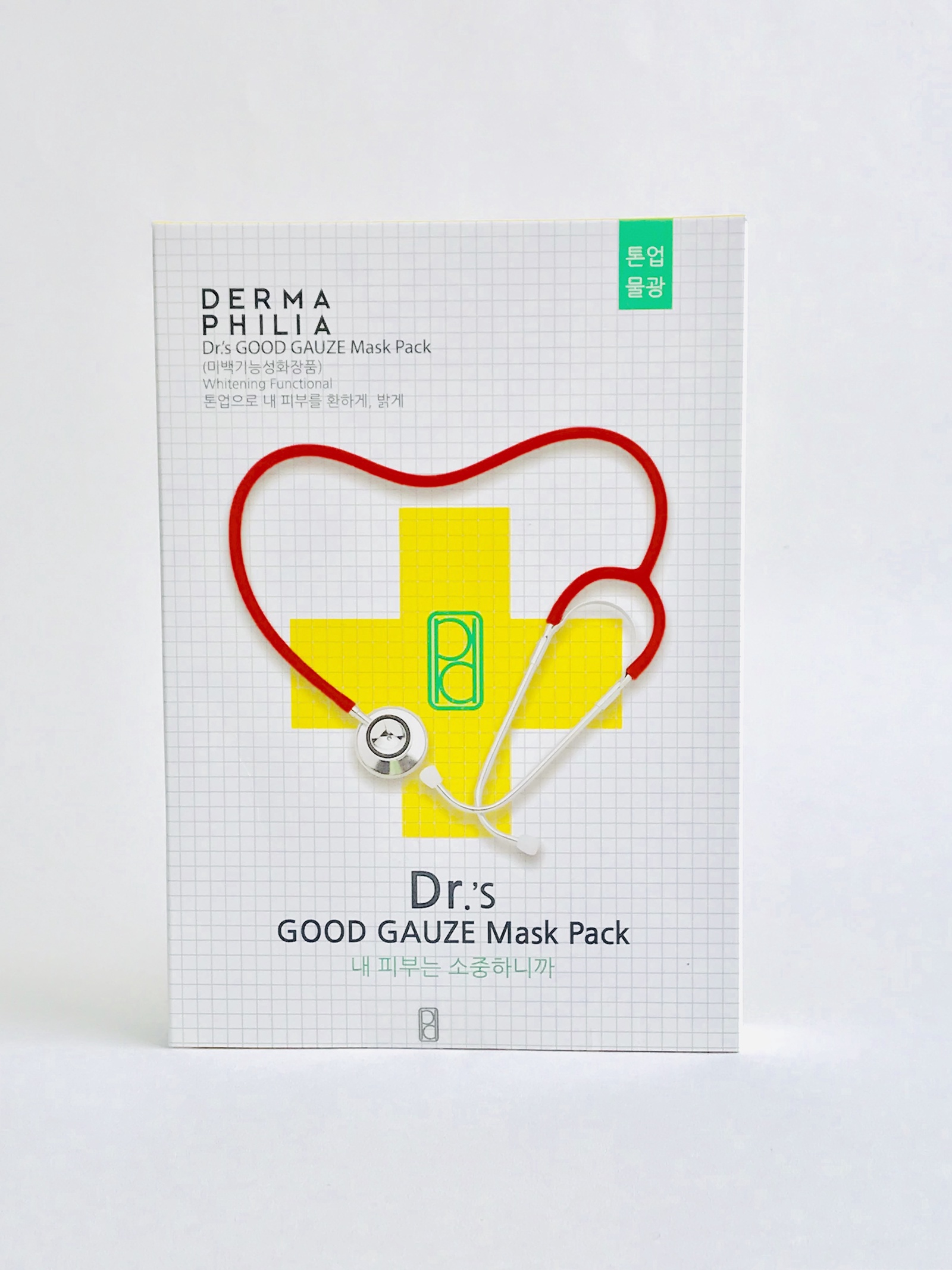 фото Маска косметическая DERMAPHILIA Dr Good Gauze Mask Pack