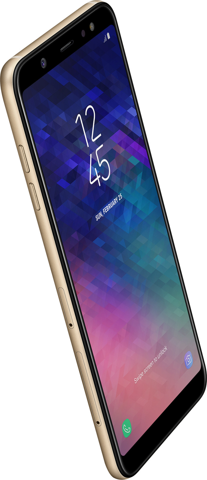 фото Смартфон Samsung Galaxy A6+, 32 ГБ, золотистый