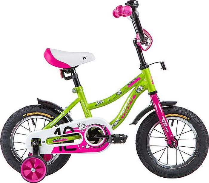 Велосипед детский Novatrack Neptune, колесо 12", рама 8,5", 123NEPTUN.GN9, синий