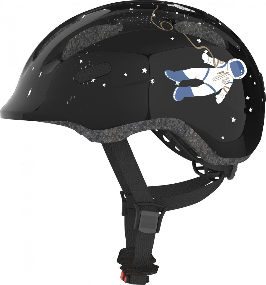 Шлем защитный Abus Smiley 2.0 Космос, черный, размер S (45-50)