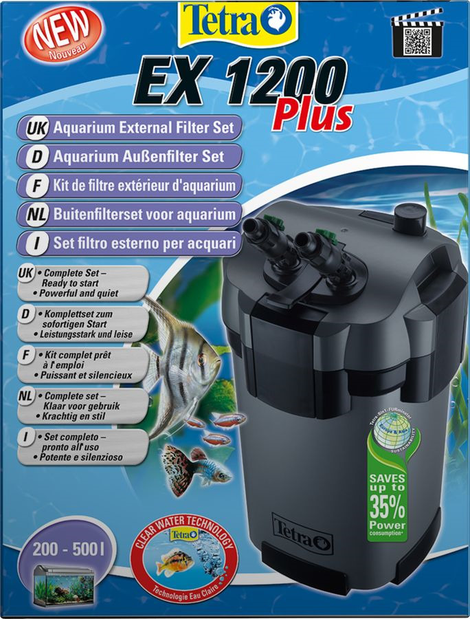 фото Фильтр для аквариума Tetra EX 1200 Plus, 200-500 л