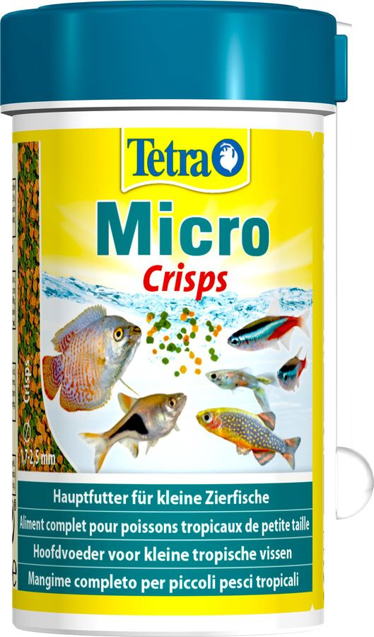 фото Корм для мелких видов рыб Tetra Micro Crisps, 100 мл