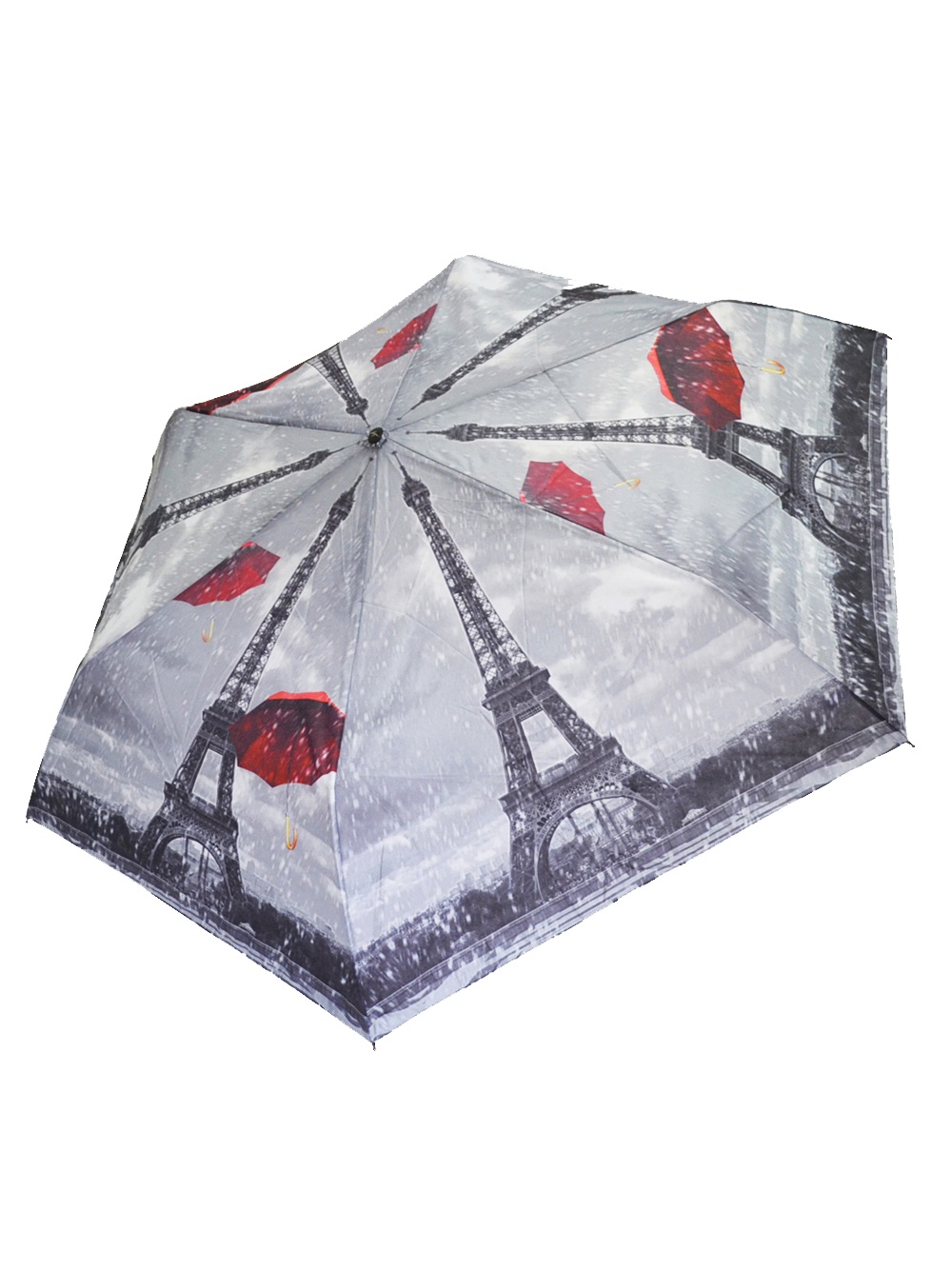 фото Зонт Ame Yoke Umbrella (Japan) Ok-54-1, черный, белый, серый, красный