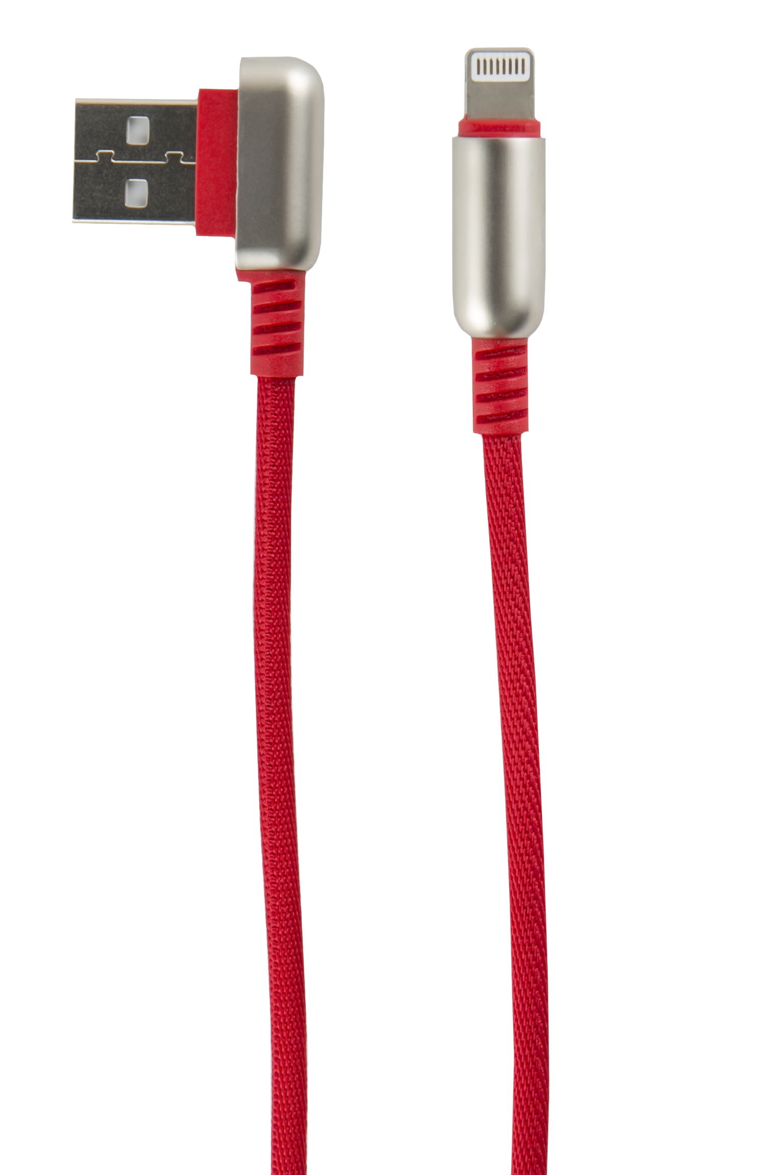 фото Кабель red line Loop USB - Lightning, красный