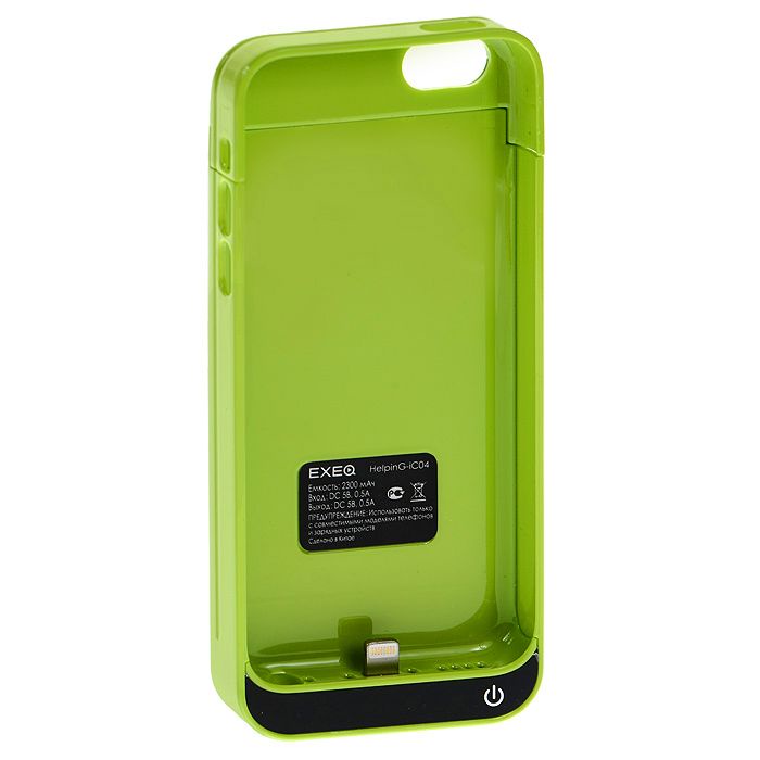 Чехол для сотового телефона EXEQ HelpinG-iС04, зеленый