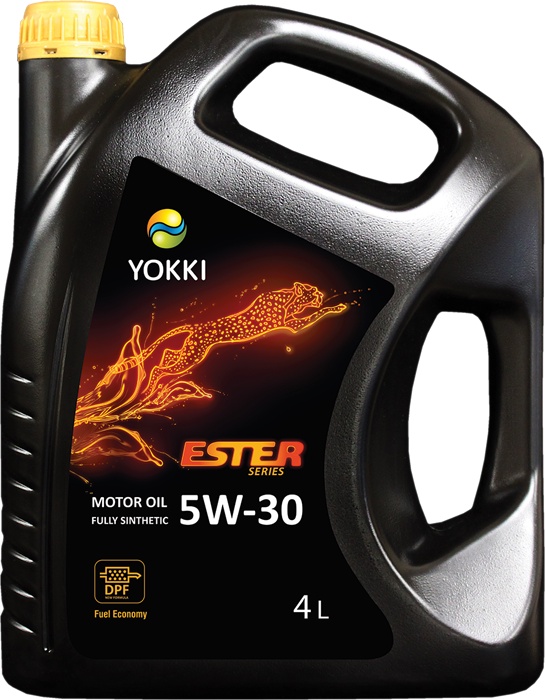 фото Масло моторное YOKKI SAE 5W-30 Ester API SN/CF ACEA C3 синтетическое, бензин/дизель, 4л