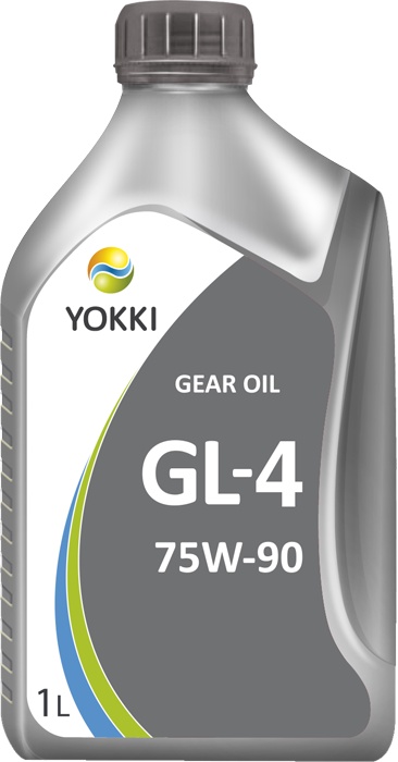 фото Масло трансмиссионное YOKKI GEAR OIL 75W-90 GL-4 , для механических трансмиссий