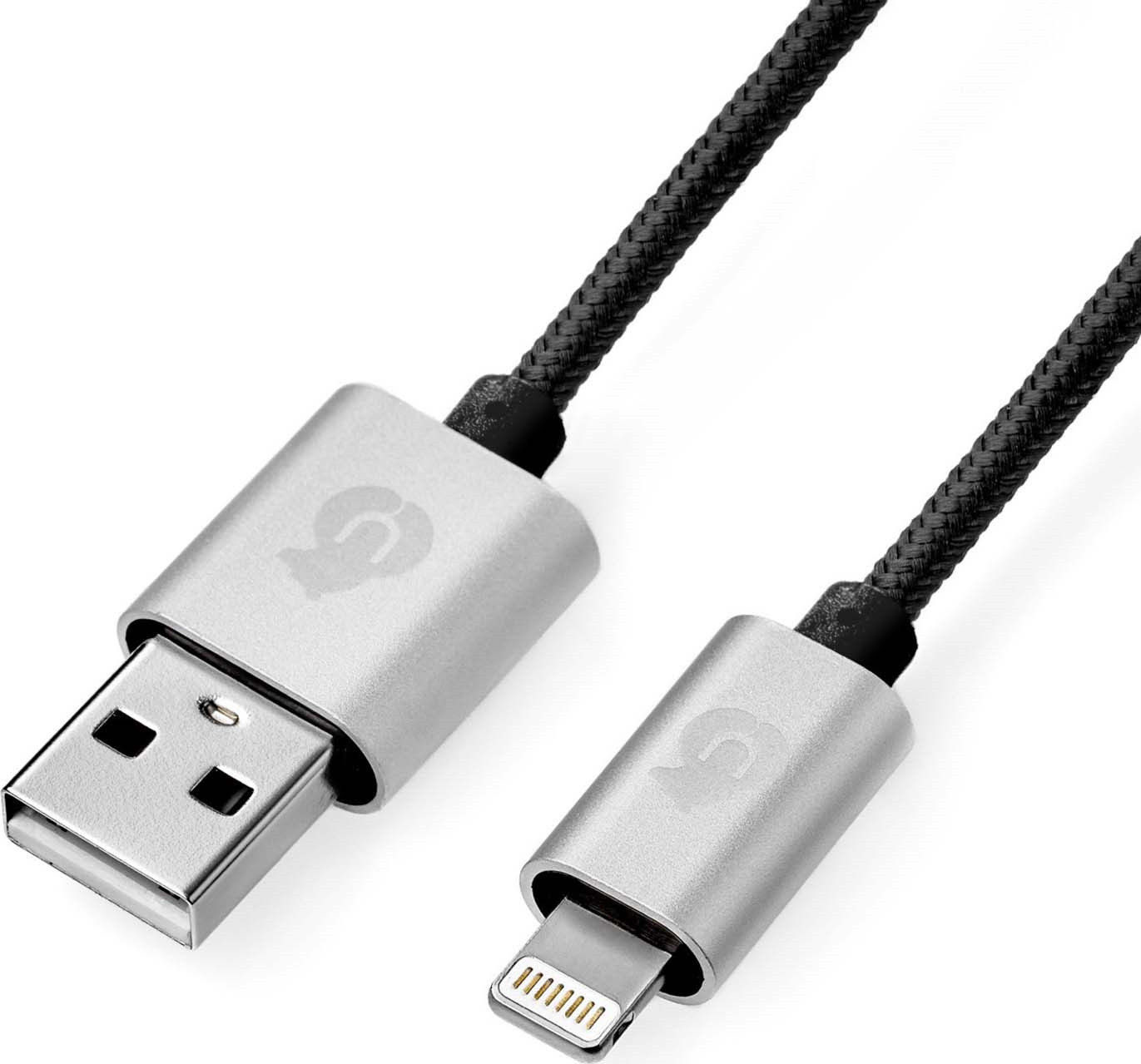 фото uBear Lightning-USB, Black кабель Apple Lightning