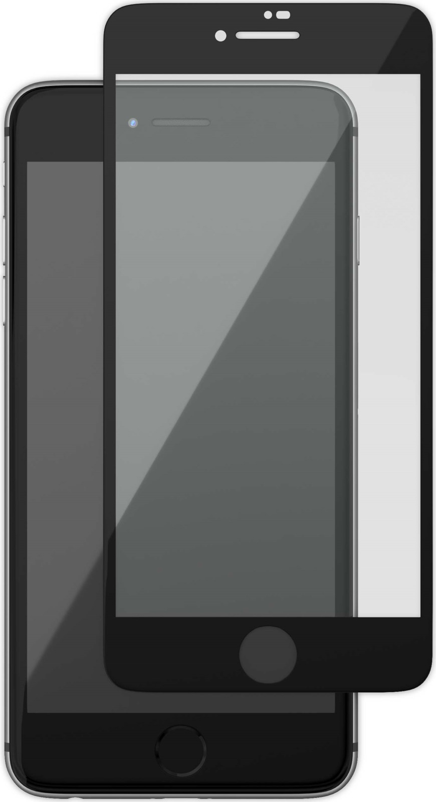 фото uBear Nano Full Cover Premium Glass защитное стекло для iPhone 7 Plus, Black