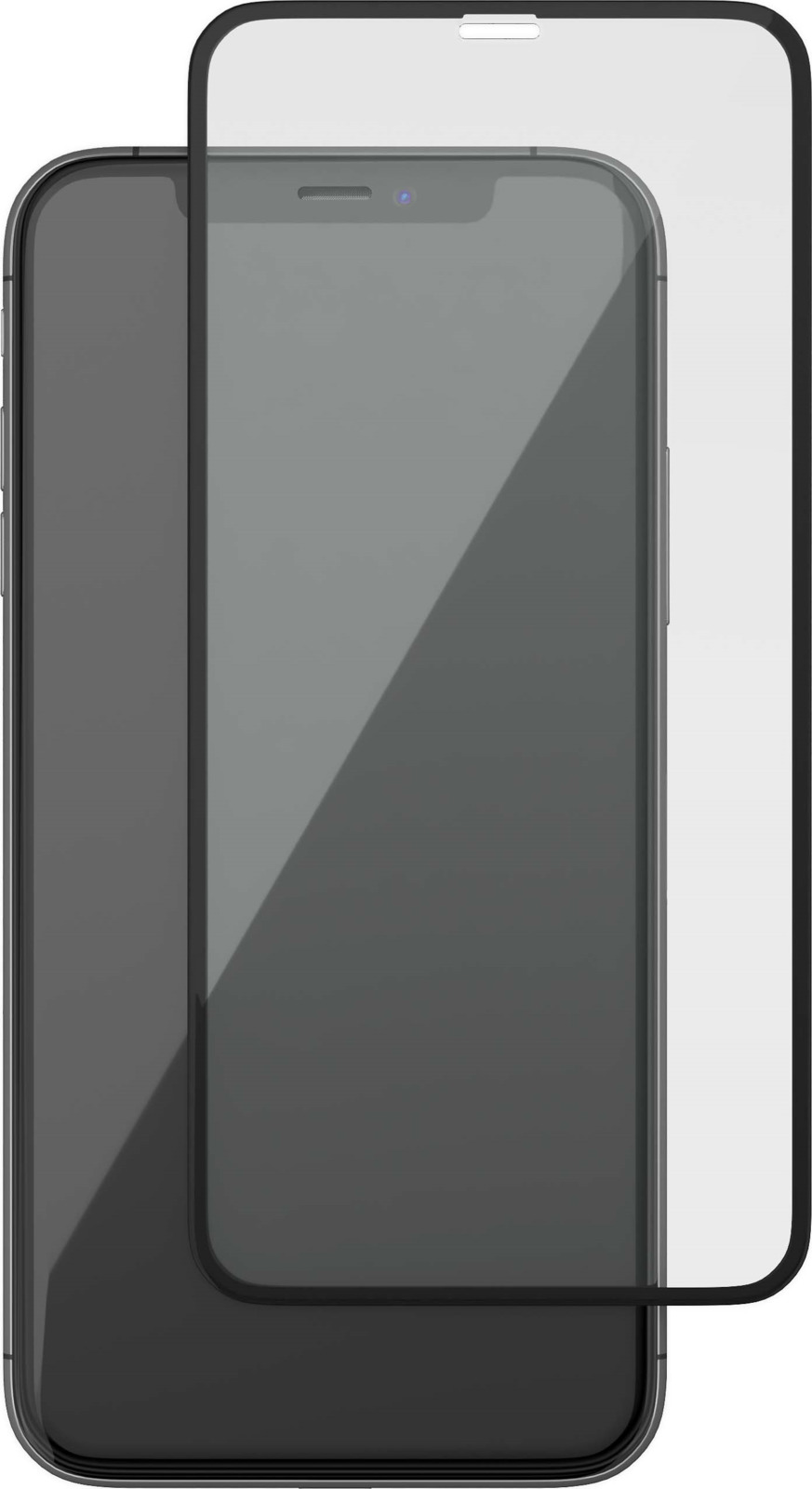 фото Защитное стекло uBear Flat Nano 2 для Apple iPhone X/XS, 0.22 мм, черный